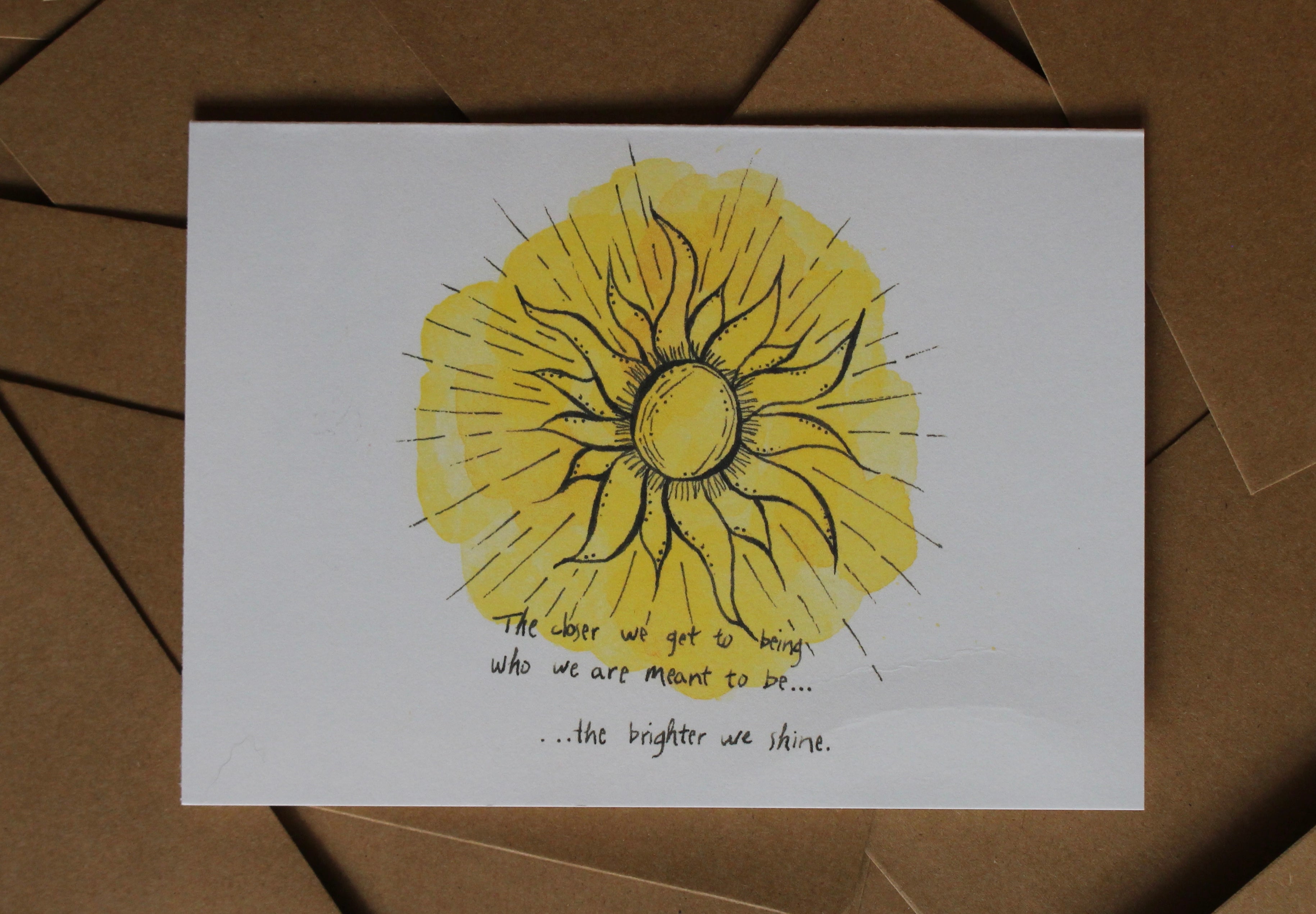 the brighter we shine