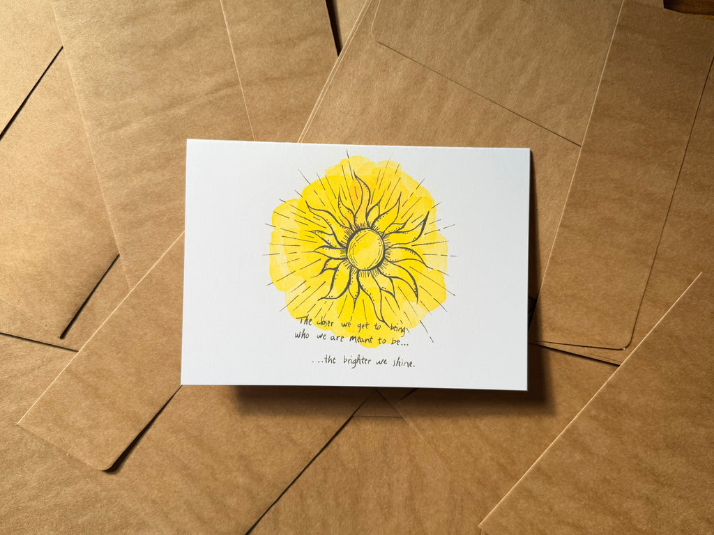the brighter we shine