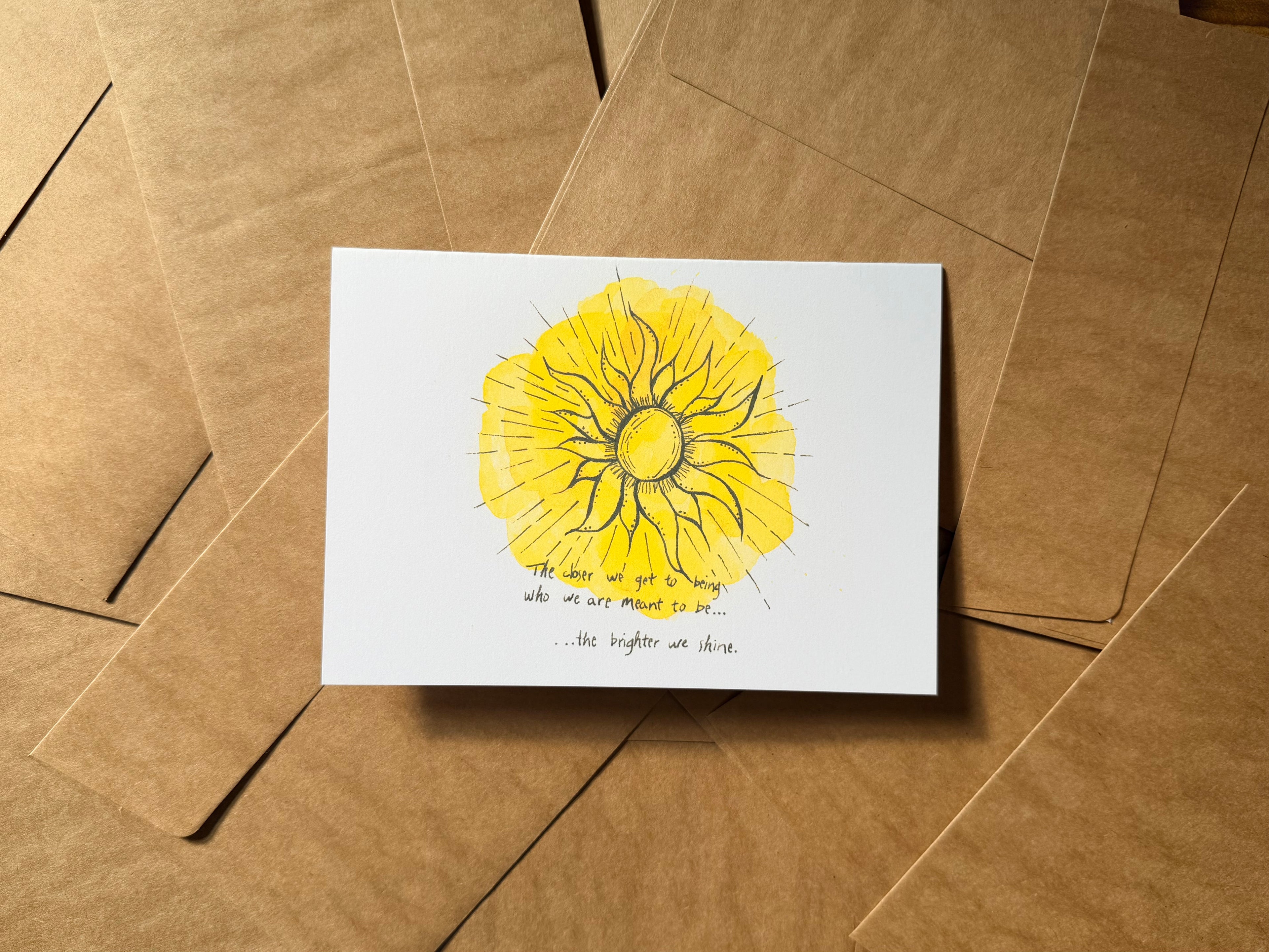 the brighter we shine
