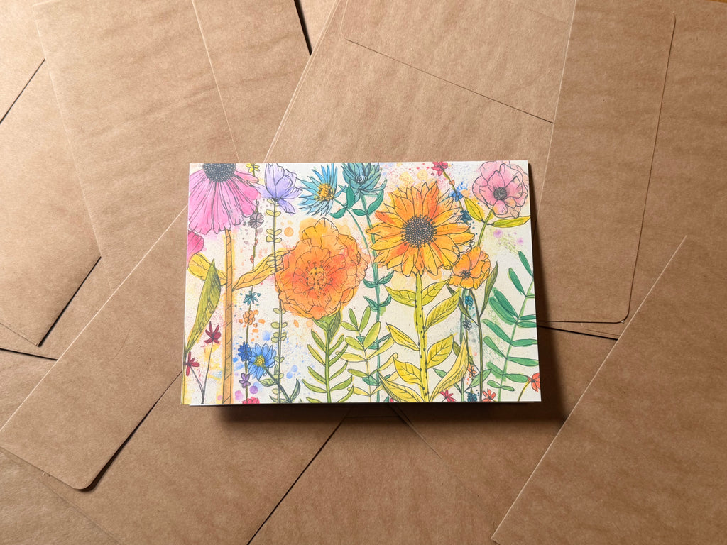 wild flower garden